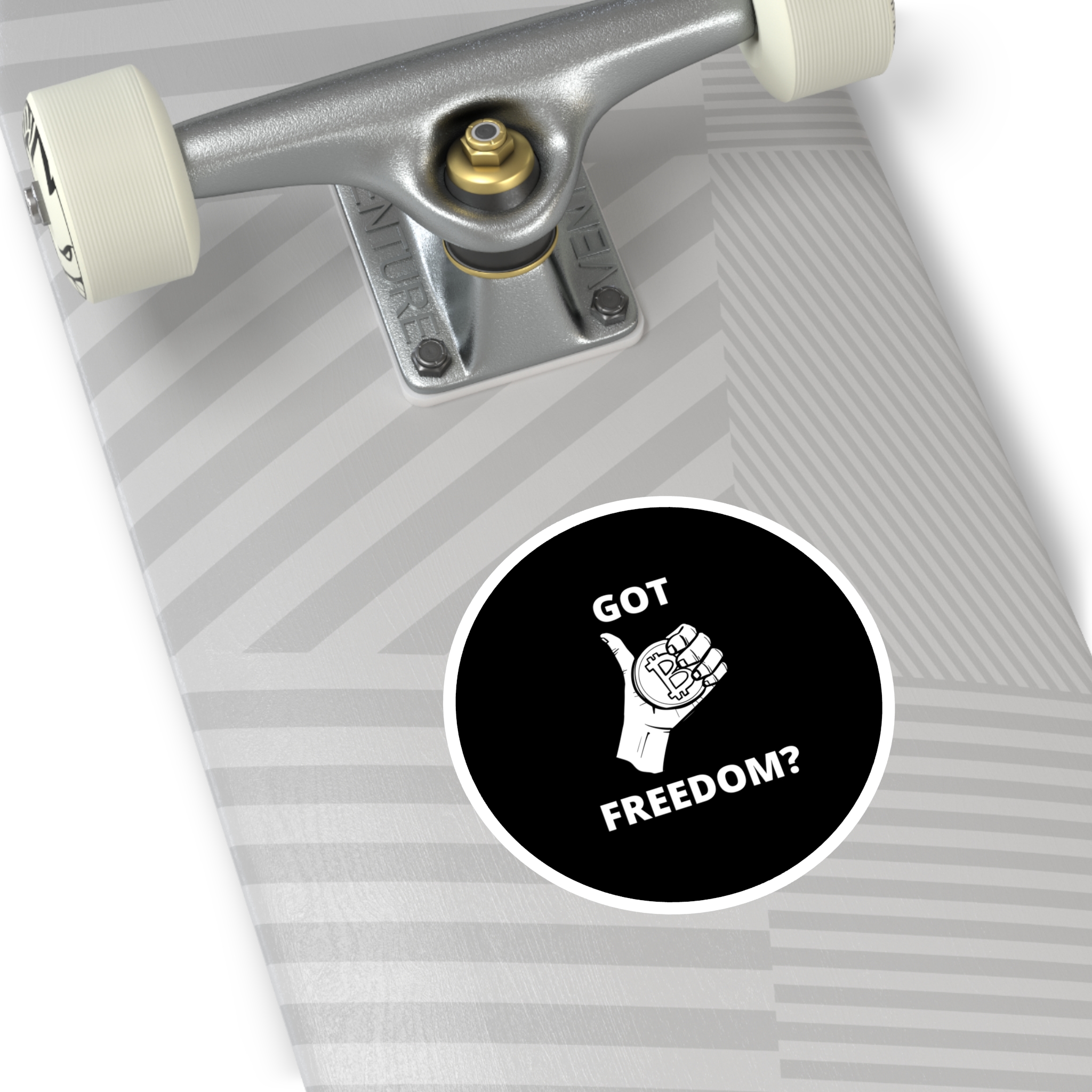 Got Freedom? - Bitcoin | Round Sticker - Image 9