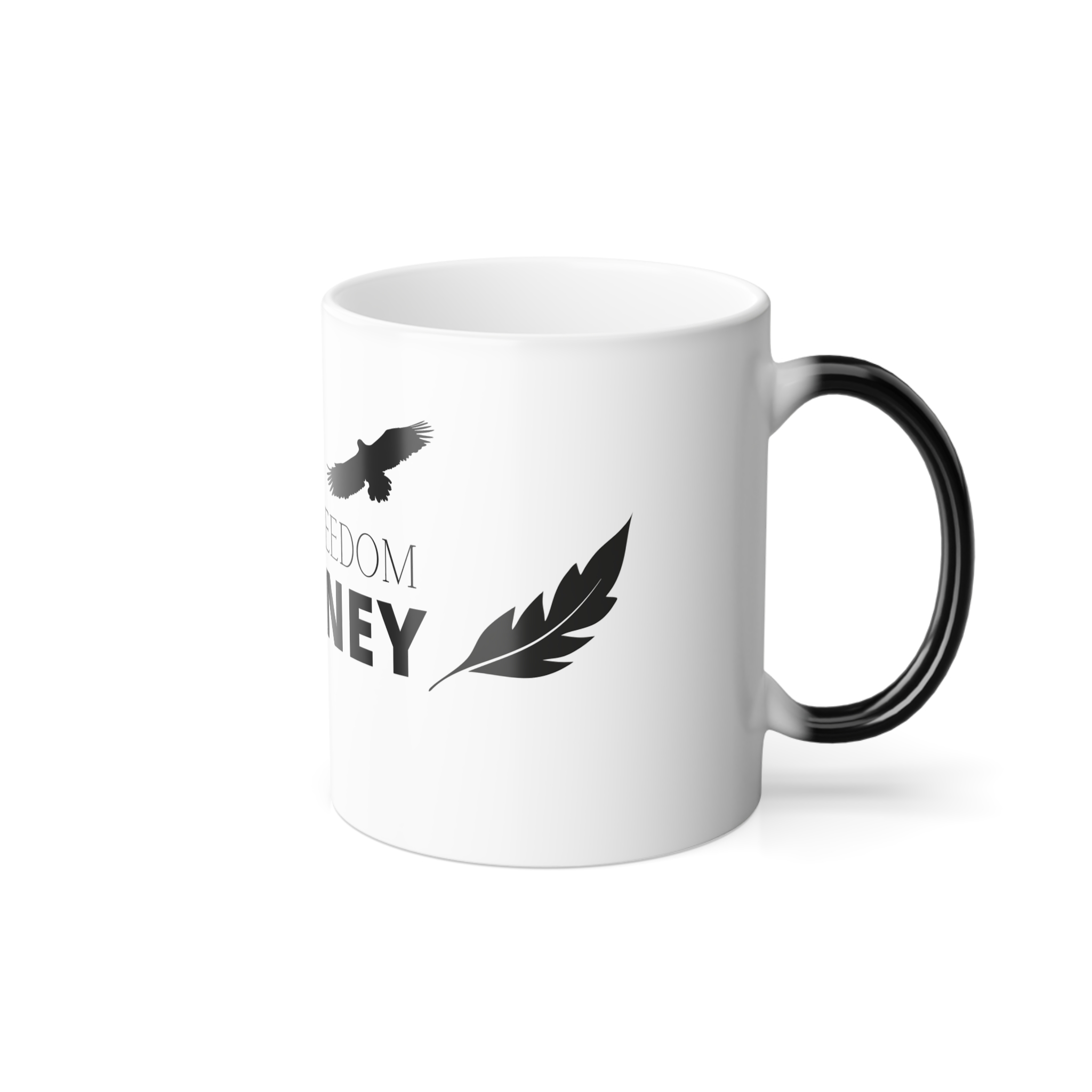 Monero Freedom Money | Color Changing Mug - 11oz - Image 4