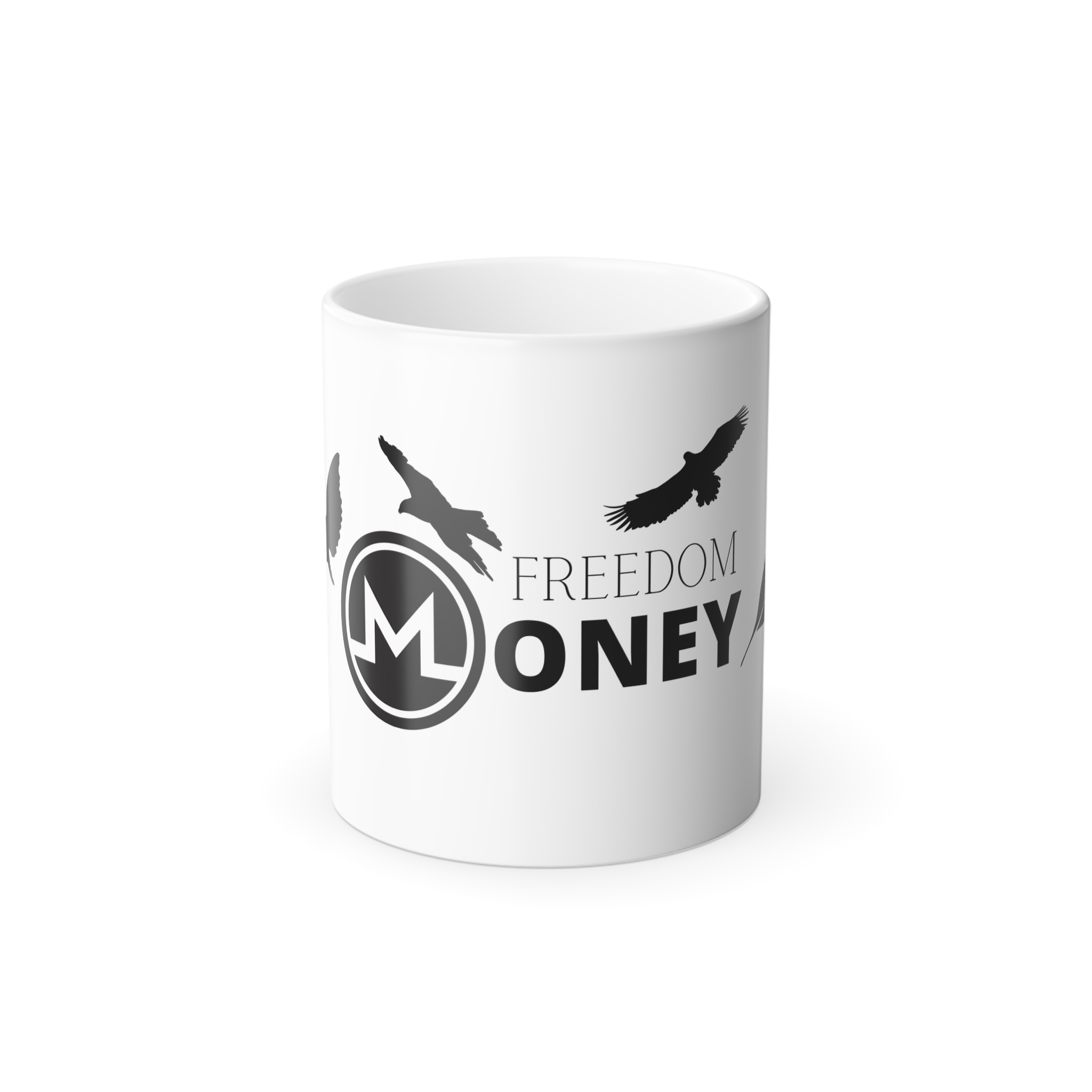 Monero Freedom Money | Color Changing Mug - 11oz