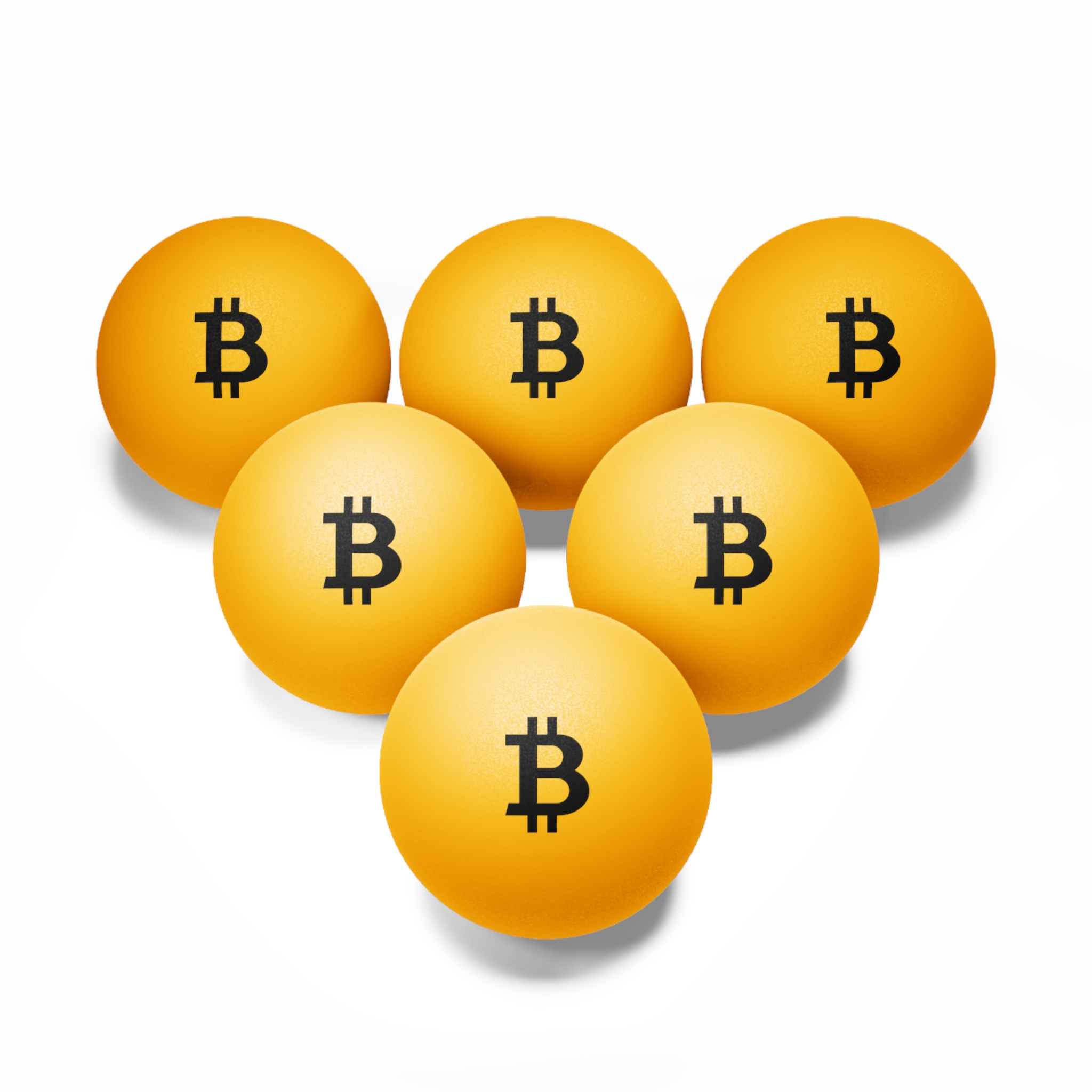 Bitcoin Ping Pong Balls (Set of 6) - Image 6