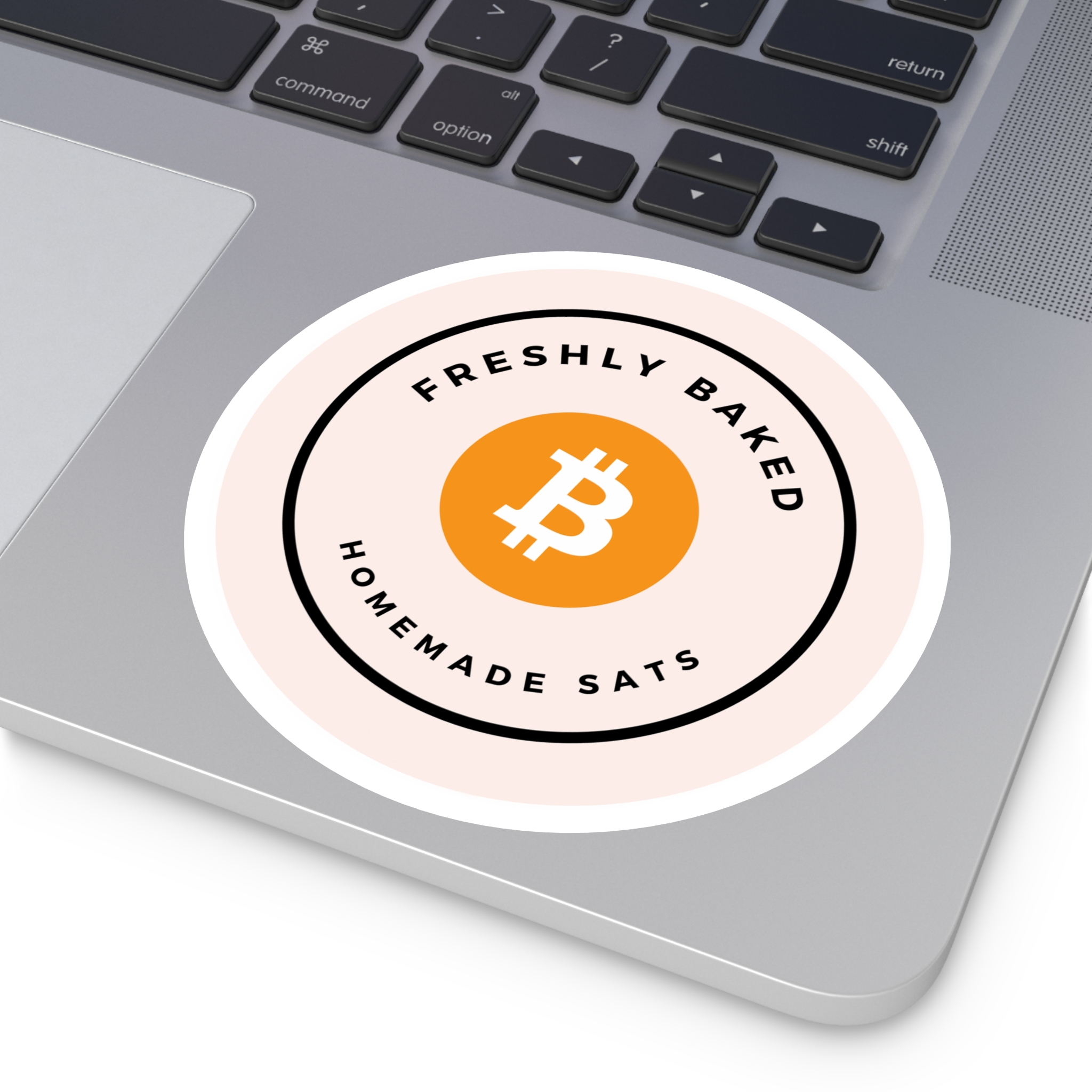 Freshly Baked Homemade Sats - Bitcoin | BTC | Round Sticker - Image 11