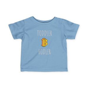 Toddler Hodler Bitcoin (Unisex) Infant Jersey Tee